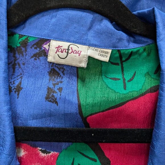 V. Tan Jay Lined 3/4 Sleeve Jacket - Picture 7 of 8